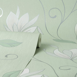 Synergy-Floral-Green-Wallpaper-by-Crown-M1739