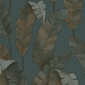 Lea-Bali-Banana-Palm-Leaf-Petrol-Green-Wallpaper-by-AS-Creation-39218-3
