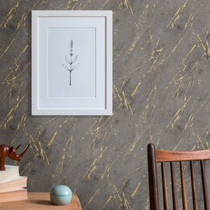 Arts-Marble-Texture-Gold-Black-Wallpaper-by-AS-Creation-38817-5