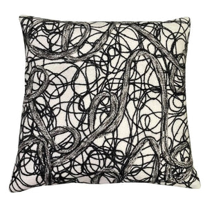 Toledo Mono Stitch 43cm Square Cushion from Malini