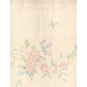 Pretty Floral Cream / Pink 10 Metre Border by Primrose 702