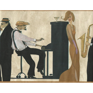 Jazz Band Gold Border By Imperial B63506