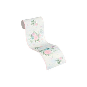 Djooz Shabby Chic Blue Floral Border AS Creation 35876-2