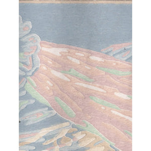 Kensington Swag Blue 10 Metre Border 230700 by John Wilman