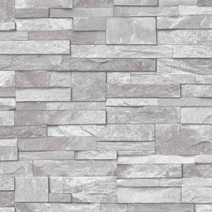 Stone-Light-Grey-Rock-Wall-Effect-Wallpaper-by-Ideco-Home-A17202