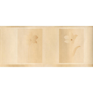 Silhouette Floral Cream Border by P+S International 05874-30