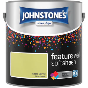 Apple Spritz Soft Sheen Emulsion - Johnstones Feature Wall and Ceiling Paint