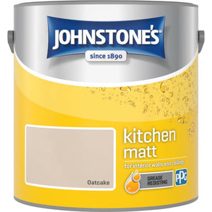 Oatcake Matt Emulsion - Johnstones Kitchen Matt Wall and Ceiling Paint