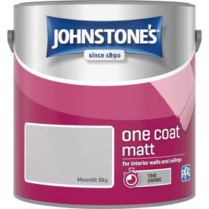 Moonlit Sky Matt Emulsion - Johnstones One Coat Wall and Ceiling Paint