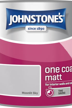 Moonlit Sky Matt Emulsion - Johnstones One Coat Wall and Ceiling Paint