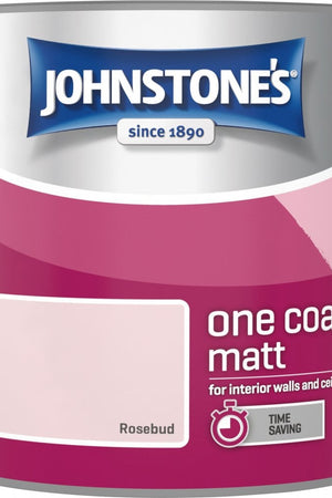 Rosebud Matt Emulsion - Johnstones One Coat Wall and Ceiling Paint