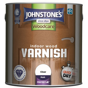 Clear Matt - Johnstone's Interior Wood Varnish