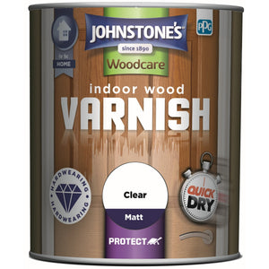 Clear Matt - Johnstone's Interior Wood Varnish