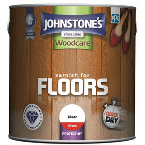 Clear Gloss - Johnstone's Interior Floor Varnish