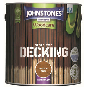 Natural Oak - Johnstone's Stain For Decking