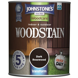 Dark Rosewood Satin - Johnstone's Indoor & Outdoor Woodstain