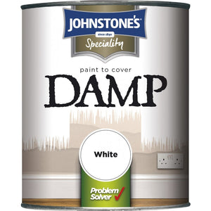 Paint To Cover Damp White - Johnstone's Speciality Paint