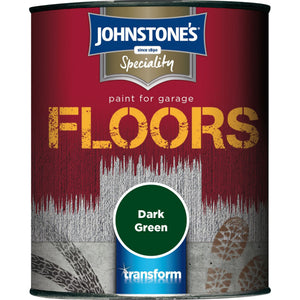 Paint For Garage Floors Dark Green - Johnstone's Speciality Paint