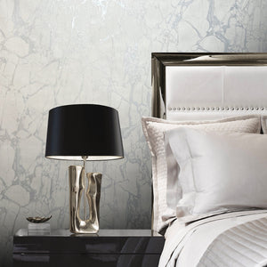 Enzo-Marble-White-Silver-Wallpaper-by-The-Design-Library-538144
