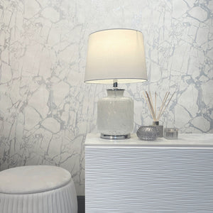 Enzo-Marble-White-Silver-Wallpaper-by-The-Design-Library-538144