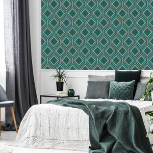 Saville-Row-Geo-Teal-Pale-Gold-Wallpaper-by-Superfresco-Colours-119554