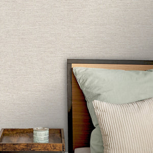 Sumatra-Linen-Textured-Wallpaper-Beige-by-The-Design-Library-316506