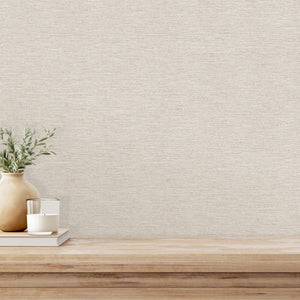 Sumatra-Linen-Textured-Wallpaper-Beige-by-The-Design-Library-316506