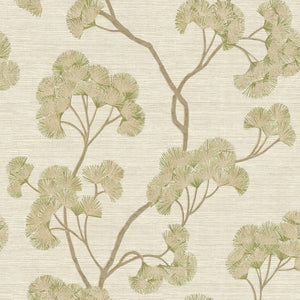 Sumatra-Ginkgo-Textured-Wallpaper-Green-by-The-Design-Library-316032