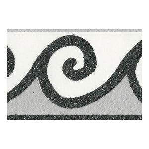 Einzelbett Scroll Narrow Mono Border by AS Creation 34323-1