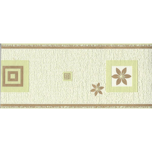 Laverna Motif Beige / Green Border By AS Creation 5360-44