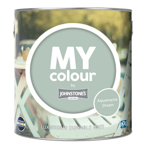 Aquamarine Dream Durable Matt Emulsion - MY Colour by Johnstones Paint
