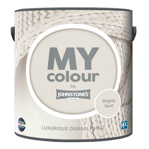 Singing Sand Durable Matt Emulsion - MY Colour by Johnstones Paint