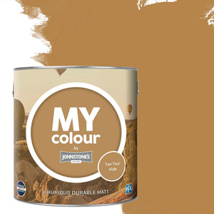 Tan Your Hide Durable Matt Emulsion - MY Colour by Johnstones Paint