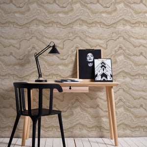 Stories-Of-Life-Quartz-Texture-Beige-Gold-Wallpaper-by-AS-Creation-39659-2