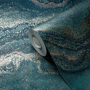 Stories-Of-Life-Quartz-Texture-Green-Gold-Wallpaper-by-AS-Creation-39659-3