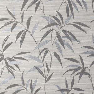 Fusion-Grasscloth-Leaf-Trail-Wallpaper-Soft-Grey-by-Crown-M1771
