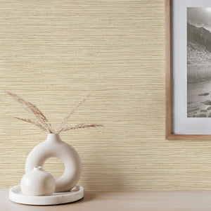 Fusion-Grasscloth-Plain-Texture-Wallpaper-Natural-by-Crown-M1766