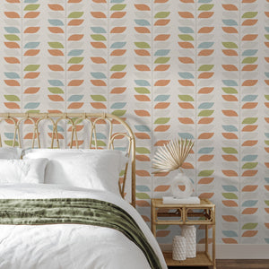 Meron-Leaf-Trail-Orange-Wallpaper-by-Grandeco-Life-157404
