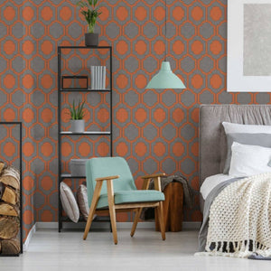 Graphics-Pop-Style-Textured-Wallpaper-Orange-Grey-by-AS-Creation-37479-3