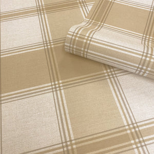 Carmella-Check-Wallpaper-Cream-Sand-by-Belgravia-Decor-GB-7158