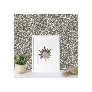 Artisan-Terrazzo-Wallpaper-Black-Multi-by-Fine-Decor-FD24958