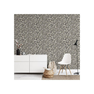 Artisan-Terrazzo-Wallpaper-Black-Multi-by-Fine-Decor-FD24958