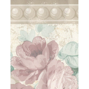 Designs with Damask Traditional Beige Wide Border by Fine Decor 519348
