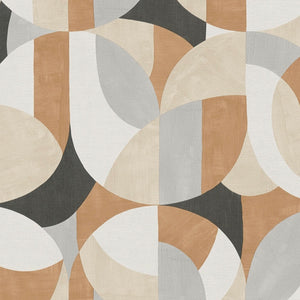 French-Affair-Retro-Geo-Black-Brown-Mix-Wallpaper-by-AS-Creation-39932-1