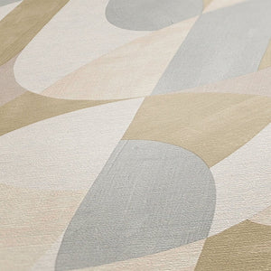 French-Affair-Retro-Geo-Beige-Grey-Mix-Wallpaper-by-AS-Creation-39932-4