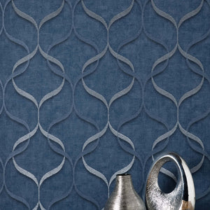 Milano-Wave-Trellis-Navy-Wallpaper-by-Vymura-M95628