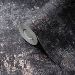 Stories-Of-Life-Concrete-Texture-Charcoal-Copper-Wallpaper-by-AS-Creation-39670-3