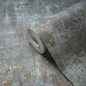 Stories-Of-Life-Concrete-Texture-Jade-Gold-Wallpaper-by-AS-Creation-39670-4