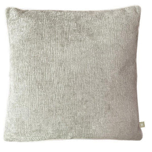 Chenille Grey 50cm Square Cushion from Belgravia Decor