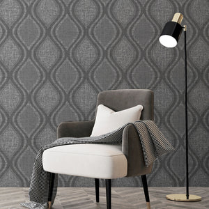 Curve-Charcoal-Wallpaper-by-Arthouse-295100